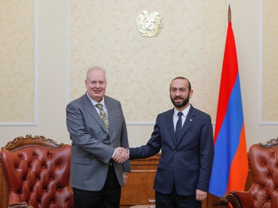 Արարատ Միրզոյանը Դեյվիդ Մորանին տեղեկացրել է Հայաստանում ընթացող զարգացումների մասին