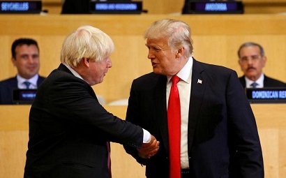 White House says Johnson, Trump will meet before NATO summit