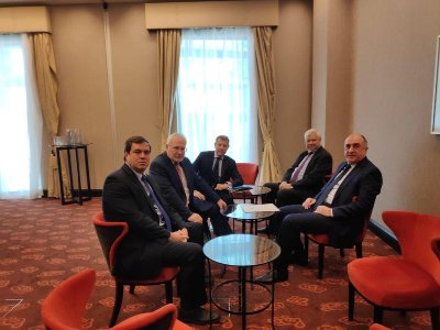 Mammadyarov meets OSCE Minsk Group co-chairs