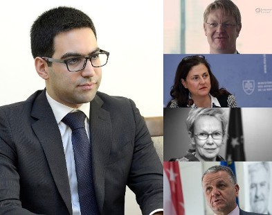 Բադասյանը եվրոպացի բարձրաստիճան պաշտոնյաների հետ քննարկել է դատաիրավական բարեփոխումների օրակարգը