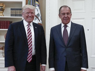 Trump warns Russia's FM over interference in US elections