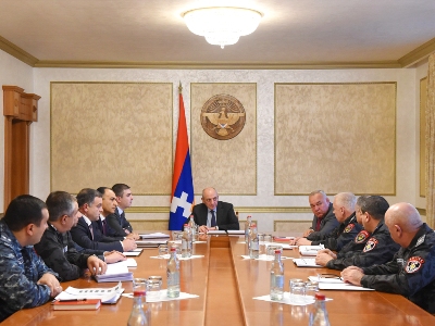 Karabakh President convenes working consultation