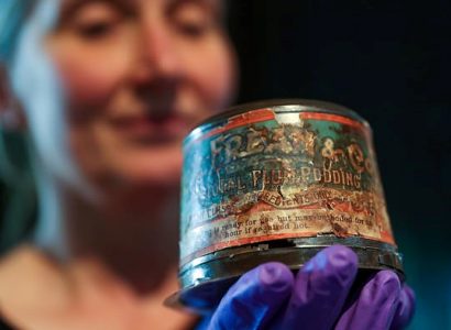 Самый старый рождественский пудинг в мире выставят на обозрение в музее