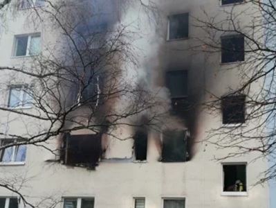 25 injured in German building blast