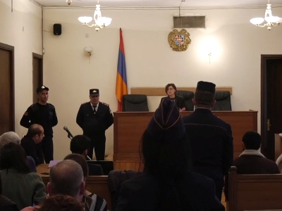 Armenia appellate court hearing being held in ex-President Kocharyan’s absence