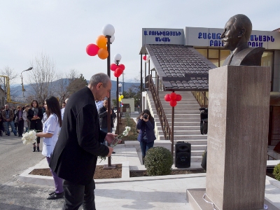 Karabakh President attends opening new building of Kashatagh Regional Medical Center
