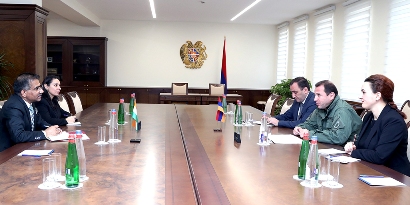 Armenia MOD, India Ambassador discuss military cooperation