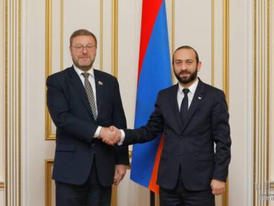 Արարատ Միրզոյանն ընդունել է ՌԴ ԴԺ Դաշնության խորհրդի միջազգային գործերով կոմիտեի նախագահի գլխավորած պատվիրակությանը