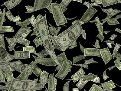 American man robs  bank and throws cash in air wishing Merry Christmas