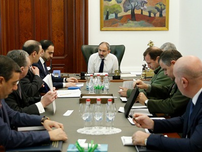 Քիչ առաջ ավարտվեց ինձ մոտ հրավիրված խորհրդակցությունը. Իրավիճակն անհանգստացնող է. Փաշինյան