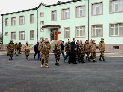 Artsakh President visits number of military units