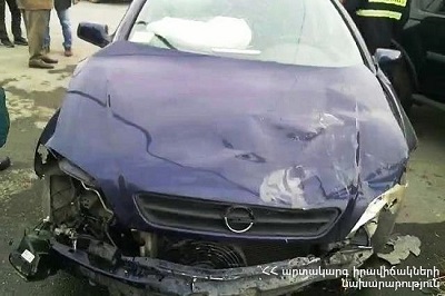 Կոտայքի մարզում բախվել են Nissan X-Trail-ն ու Opel Astra-ն. կա տուժած