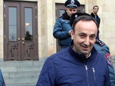 Armenia Constitutional Court chief judge questioned