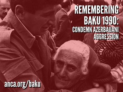 ANCA calls on Congress to condemn Azerbaijani aggression on 30th anniversary of Baku pogroms
