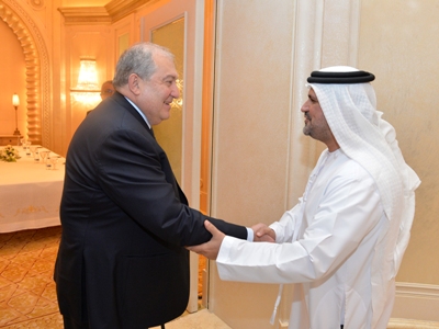 UAE economic council director to Armenia President: Long-term and effective cooperation is expected