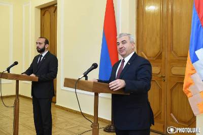 Newspaper: Karabakh parliament speaker backed by his Armenia colleague in Artsakh presidential election