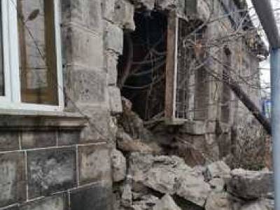 House collapses as result of explosion in Armenia village