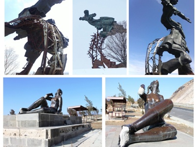 Քայլեր են արվում Երեւան-Սեւան մայրուղում «Արձագանք» եւ «Անվերջության ժապավեն» քանդակների վերականգնման ուղղությամբ