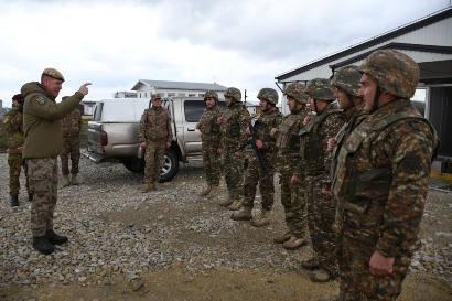 Armenian peacekeepers' preparedness is at high level