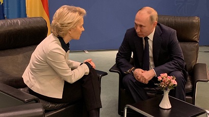 Глава Еврокомиссии рассказала о встрече с Путиным в рамках Берлинского саммита