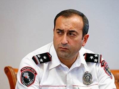 Армен Гаспарян назначен начальником управления Полиции Еревана