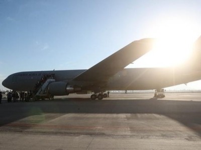 Iran passenger aircraft  slides off runway
