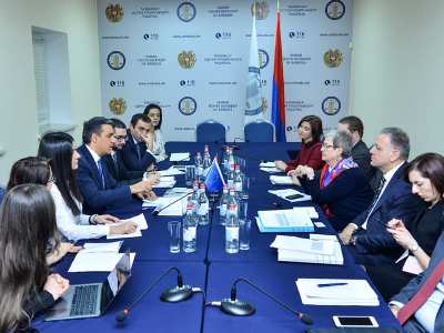 Արման Թաթոյանն ու Արմեն Ղազարյանն հանդիպում են ունեցել ԵՄ պատվիրակության հետ (ֆոտո)