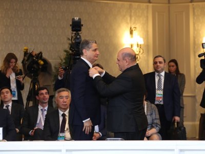 Tigran Sargsyan is awarded first-class Stolypin Medal of Russia government (PHOTOS)