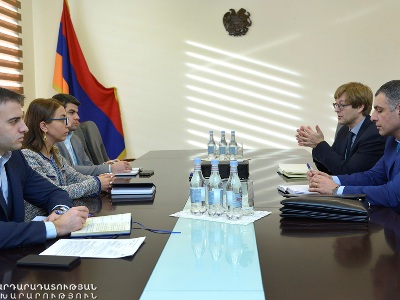 Armenia deputy justice minister receives GIZ delegation