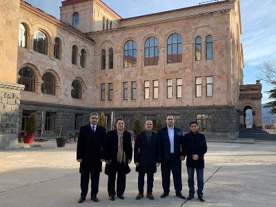 Armenia High Commissioner for Diaspora Affairs in Georgia on working visit