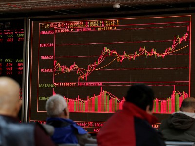 Chinese exchanges collapse