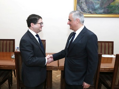 «Չկա կարեւոր որեւէ մի ոլորտ, որտեղ ՎԶԵԲ-ի հետ համագործակցություն չի ծավալվել». Մհեր Գրիգորյանը՝ ՎԶԵԲ փոխնախագահին