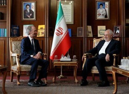 Iran FM, UN special envoy discuss Syria