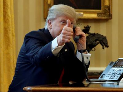 Трамп не исключил, что может  запретить чиновникам прослушивать его телефонные звонки с иностранными лидерами