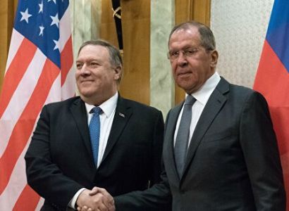 Lavrov, Pompeo hold brief meeting in Munich