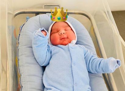 Big baby boy born at medical center in Armenian city