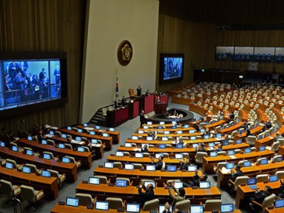 South Korean parliament shut down for coronavirus disinfection