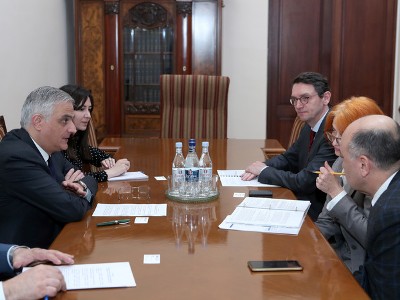Փոխվարչապետ Մհեր Գրիգորյանը բարձր է գնահատել Միջազգային ֆինանսական կորպորացիայի հետ գործակցությունը