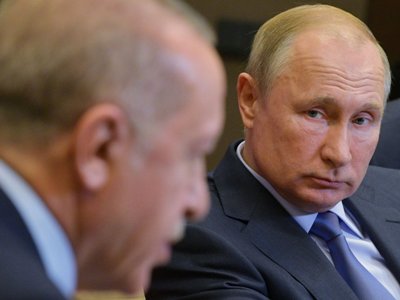 Кремль представил подробности телефонной беседы Путина и Эрдогана