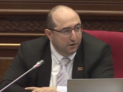 Armenia ruling bloc MP rejects own bill