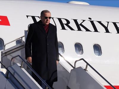 Erdogan arrives in Moscow