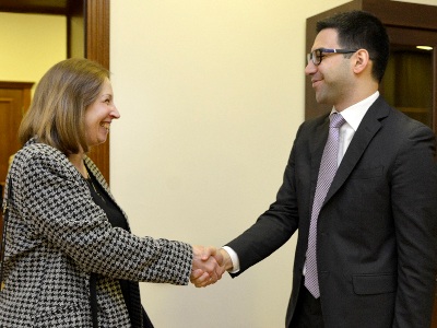 Armenia official, US envoy discuss matters of mutual interest