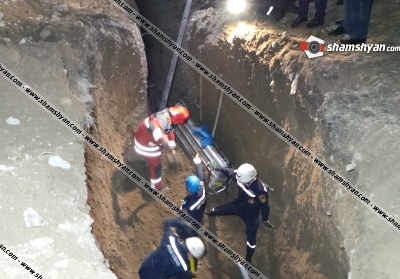 Դաժան դեպք Երեւանում. 38-ամյա եւ 52-ամյա քաղաքացիները մնացել են հողաշերտի տակ. դիերը դուրս են բերել 2 ժամ անց (ֆոտո)