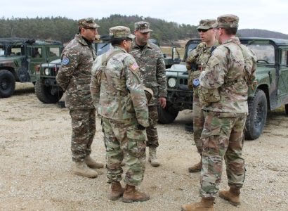 Armenian peacekeepers participate in Kosovo Force military exercises