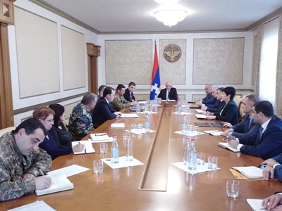 Karabakh President convenes consultation devoted to prevention of coronavirus