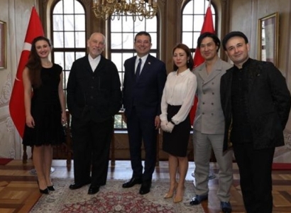 Ջոն Մալկովիչն այցելել է Ստամբուլի քաղաքապետին (ֆոտո)