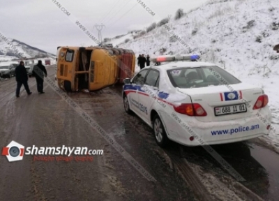 Major road accident in Armenia’s Lori, 19 injured (PHOTOS)