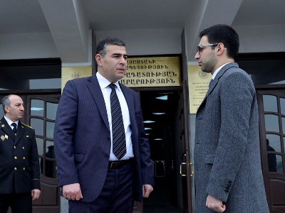 Ռուստամ Բադասյանը ՀԿԱԾ աշխատակազմին ներկայացրել է նորանշանակ գլխավոր հարկադիր կատարողին