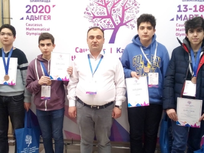 Հայաստանի դպրոցականների թիմը 4 մեդալ է նվաճել Կովկասյան 5-րդ մաթեմատիկական օլիմպիադայում