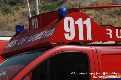 Հրդեհ Աղյուսագործների փողոցի տներից մեկում. այրվել են բազկաթոռը, բազմոցը եւ լամինատը